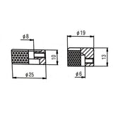 Plan bouton étagés