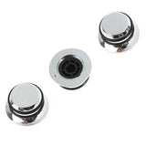 Bouton strato métalliques chromés