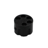 Bouton barillet noir