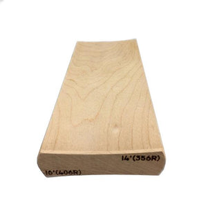 Cale à radius 14" et 16" pour galber les radius aux normes Ibanez, Charvel ou Jackson