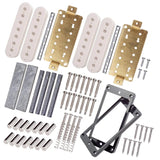 Kit de 2 micros humbucker 7 cordes blanc