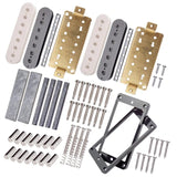 Kit de 2 micros humbucker 7 cordes blanc et noir