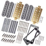 Kit de 2 micros humbucker 7 cordes noir