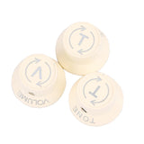 Lot de 3 boutons en métal