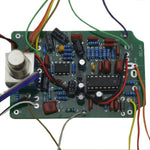 Détail circuit imprimé pédale de delay DIY