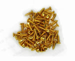 Set de 50 vis couleur gold pour pickguard - D 3 x 12 mm