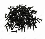 Set de 50 vis couleur noire pour pickguard - D 3 x 12 mm