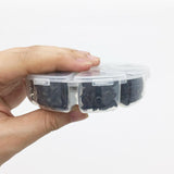 Set de 400 vis couleur noire pour pickguard - D 3 x 12 mm
