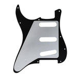 Set pickguard SSS 11 trous, cache vibrato et vis pour strat