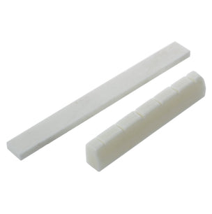 Set de sillet et chevalet en os de buffle pour guitare classique