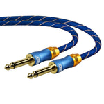 Câble audio Jack / jack 6.35 mm L : 1 m