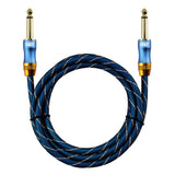 Câble audio Jack / jack 6.35 mm L : 2 m